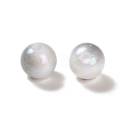 Opaque Acrylic Beads OACR-Z016-01B-07-1