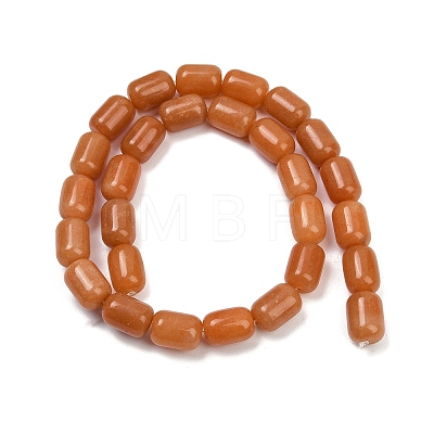 Natural Red Aventurine Beads Strands G-U018-A02-01-1