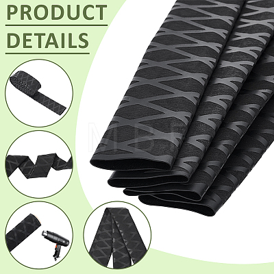 2Pcs POE Plastic Anti-slip Heat Shrink Tubing for Fish Rods AJEW-BC0010-95A-1