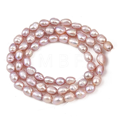 Natural Cultured Freshwater Pearl Beads Strands PEAR-F020-26C-1
