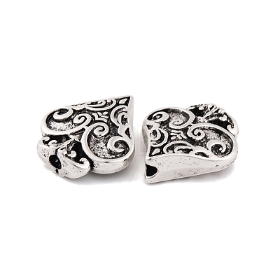 Tibetan Style Alloy Beads FIND-S230-16AS-1