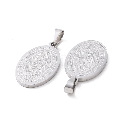 Fashionable 304 Stainless Steel Pendants STAS-J009A-01-1