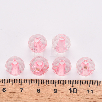 Transparent Acrylic Beads TACR-S154-10A-26-1