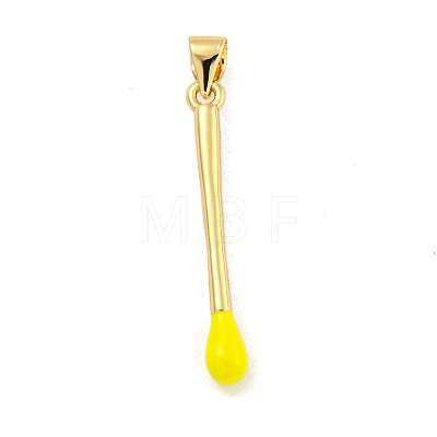 Real 18K Gold Plated Brass Pendants KK-R159-40G-1