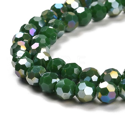 Opaque Glass Beads Stands EGLA-A035-P6mm-B06-1