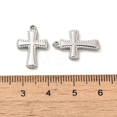 Non-Tarnish 304 Stainless Steel Pendants STAS-L025-004P-1