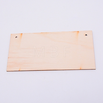 MDF Hanging Board HJEW-WH0008-34-1