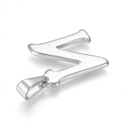 Tarnish Resistant 26pcs 304 Stainless Steel Pendants STAS-F106-95P-01A-1
