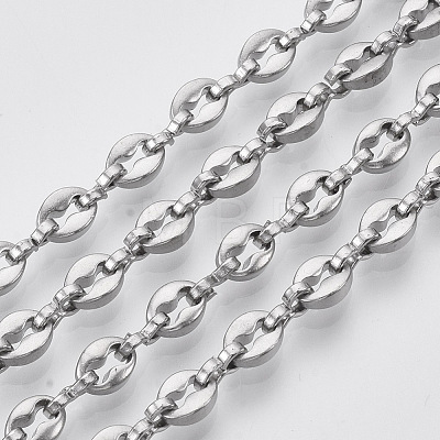 304 Stainless Steel Coffee Bean Chain STAS-R100-35-1