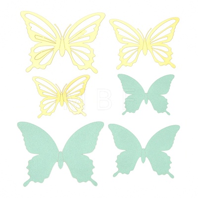 3D Plastic Wall Stickers DIY-F077-03G-1