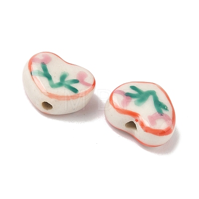 Handmade Porcelain Beads PORC-D011-01D-1