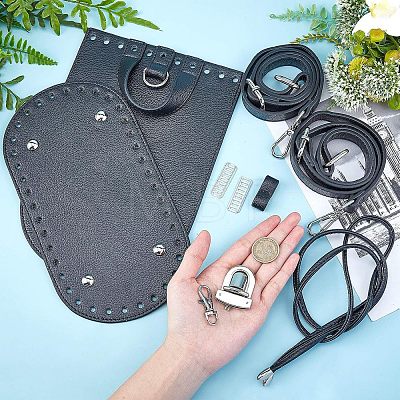 DIY PU Leather Knitting Crochet Bags DIY-WH0171-10A-1