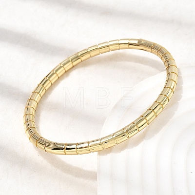 Column Brass Hinged Bangles for Women BJEW-H639-05C-G-1