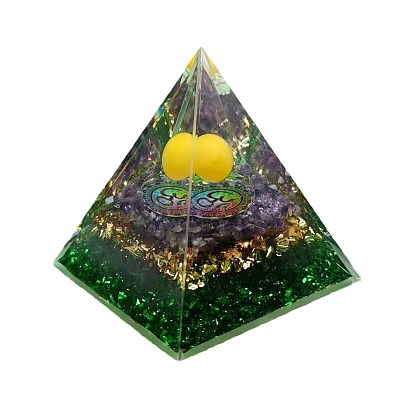 Orgonite Pyramid Resin Energy Generators PW-WGF1BDE-01-1