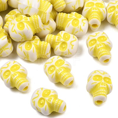 Opaque Acrylic Beads AC-CBA3EFE-01A-1