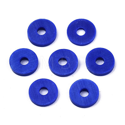 Handmade Polymer Clay Beads X-CLAY-Q251-6.0mm-41-1