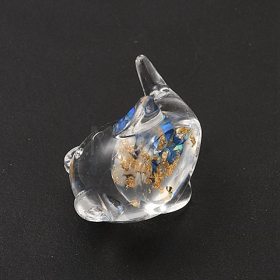 Luminous Transparent Resin Pendants RESI-A022-01A-1