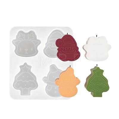 Christmas Theme DIY Candle Silicone Molds PW-WG0E5A4-02-1