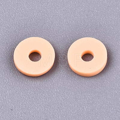 Handmade Polymer Clay Beads CLAY-Q251-4.0mm-90-1