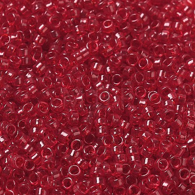 Transparent Colours Picasso Glass Round Seed Beads SEED-B001-06A-04-1