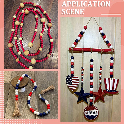 600Pcs 3 Colors Natural Wood Beads WOOD-SC0002-44A-1