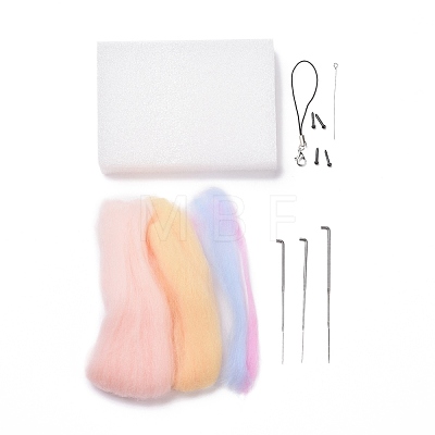 DIY Pendant Decoration Needle Felting Kit DIY-C051-04-1