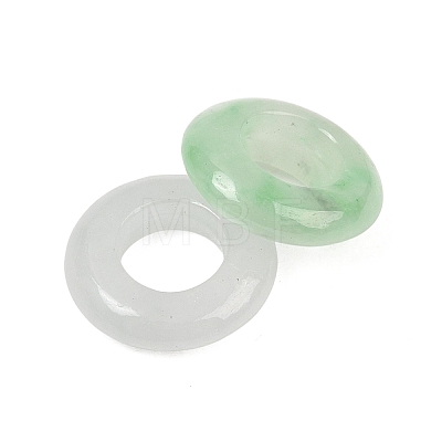 Natural Myanmar Jade/Burmese Jade Linking Rings GG-CBAC08B-02B-1