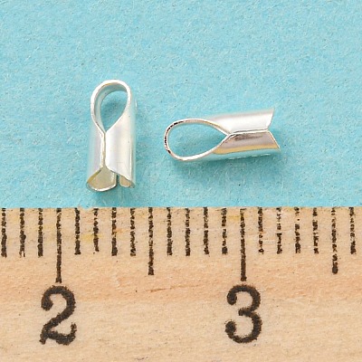 925 Sterling Silver Cord End STER-Q191-09S-1