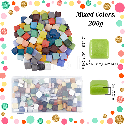 200G Glass Cabochons GLAA-SP0001-21-1