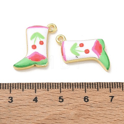 Printed Brass Pendants KK-CBA42CA-10G-07-1