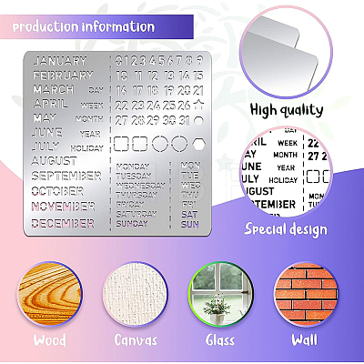 Stainless Steel Cutting Dies Stencils DIY-WH0279-121-1