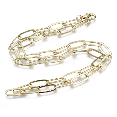 Brass Paperclip Chains MAK-S072-13B-KC-1