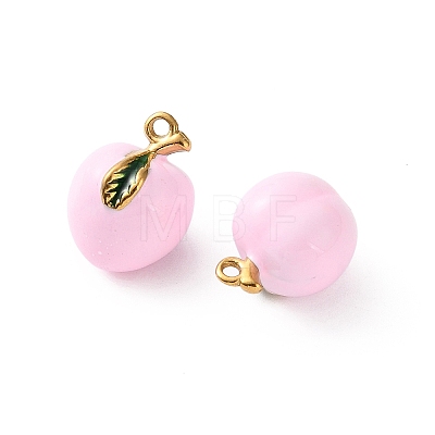 304 Stainless Steel Enamel Pendants SA-L002-20G-01-1