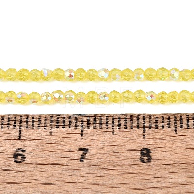 Transparent Glass Beads Strands EGLA-N028-01A-A08-1