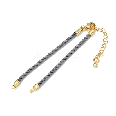 2MM Twisted Round Nylon Cord Bracelet Makings MAK-F038-A28-1