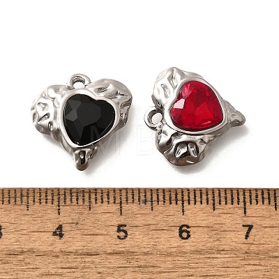 304 Stainless Steel Pendants STAS-Q346-05P-1