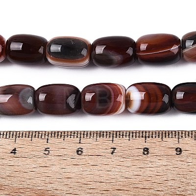 Natural Agate Beads Strands G-N356-02B-03-1