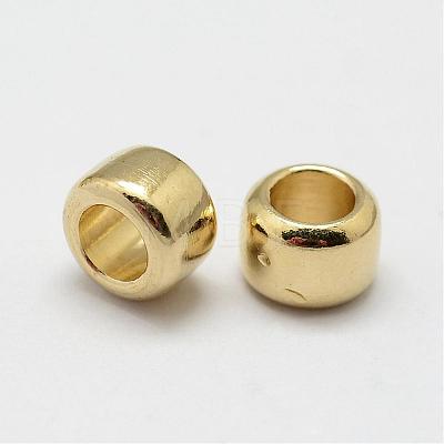 Brass Beads KK-P095-04-A-1