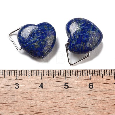 Natural Lapis Lazuli Pendants G-K371-02P-01-1