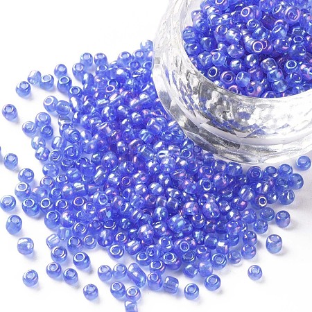 8/0 Round Glass Seed Beads SEED-US0003-3mm-166-1