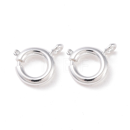 Eco-friendly Brass Spring Ring Clasps LS-KK-D082-01B-S-1