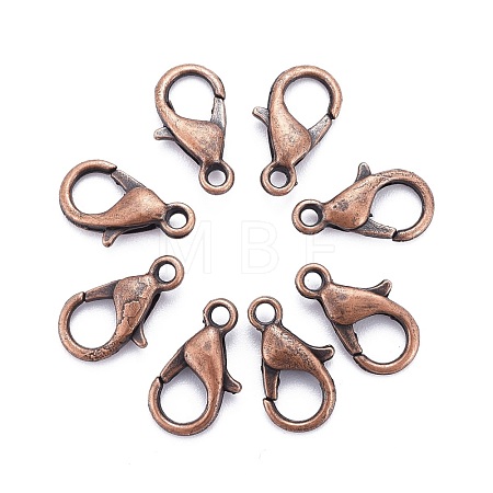 Zinc Alloy Lobster Claw Clasps E102-NFR-1