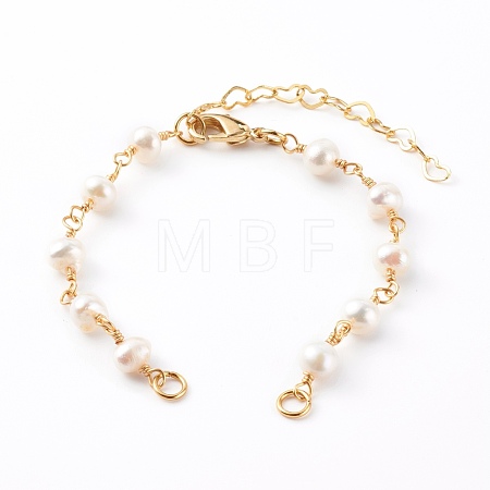 Brass Bracelet Making AJEW-JB00946-1