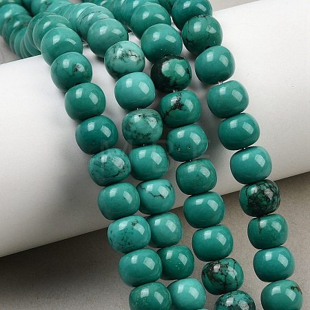 Natural Magnesite Beads Strands G-Z143-H01-08A-1