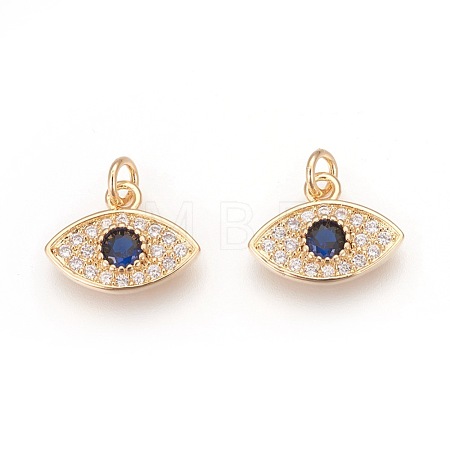 Brass Pendants X-KK-O120-01G-1