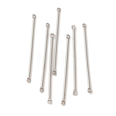Non-Tarnish 304 Stainless Steel Connector Charms STAS-Q323-04G-P-1