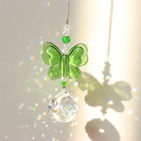 Glass Pendant Decorations PW-WGE3AD3-07-1