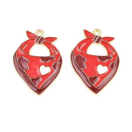 West Cowboy Theme Alloy Enamel Pendants ENAM-L056-01E-03-1