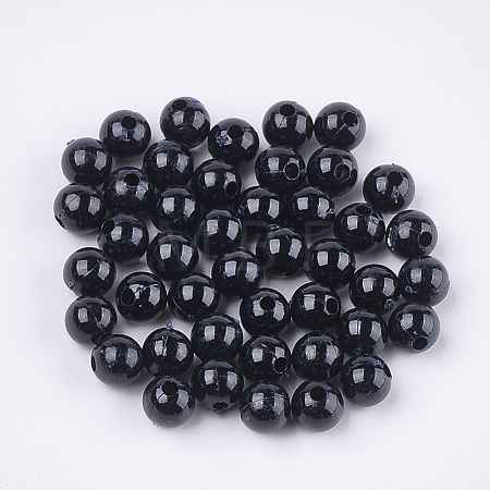 Opaque Plastic Beads KY-T005-6mm-616-1