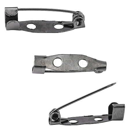 Iron Brooch Findings E035Y-B-1